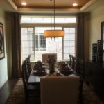 Dining room in Augusta model Fairway Villas at Green Valley Ranch in Denver