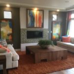 Family room of Yampa model at Green Valley Ranch in Denver