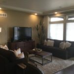 Family room of Gunnison model at Green Valley Ranch in Denver