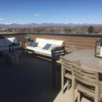 Rooftop deck of the SoHo model by Richmond in Littleton