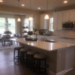 Kitchen of the Hopewell model by Richmond at Cobblestone Ranch in Castle Rock Colorado