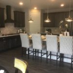 Kitchen of the Yorktown model home by Richmond at Cobblestone Ranch in Parker Colorado