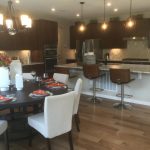 Kitchen of the Canyon model by Meritage Homes at Sterling Ranch in Littleton, Colorado