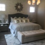Master bedroom of Timberline model by Meritage Homes at Sterling Ranch in Littleton Colorado