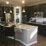 Kitchen of the Legacy model by Lennar at Stapleton in Denver